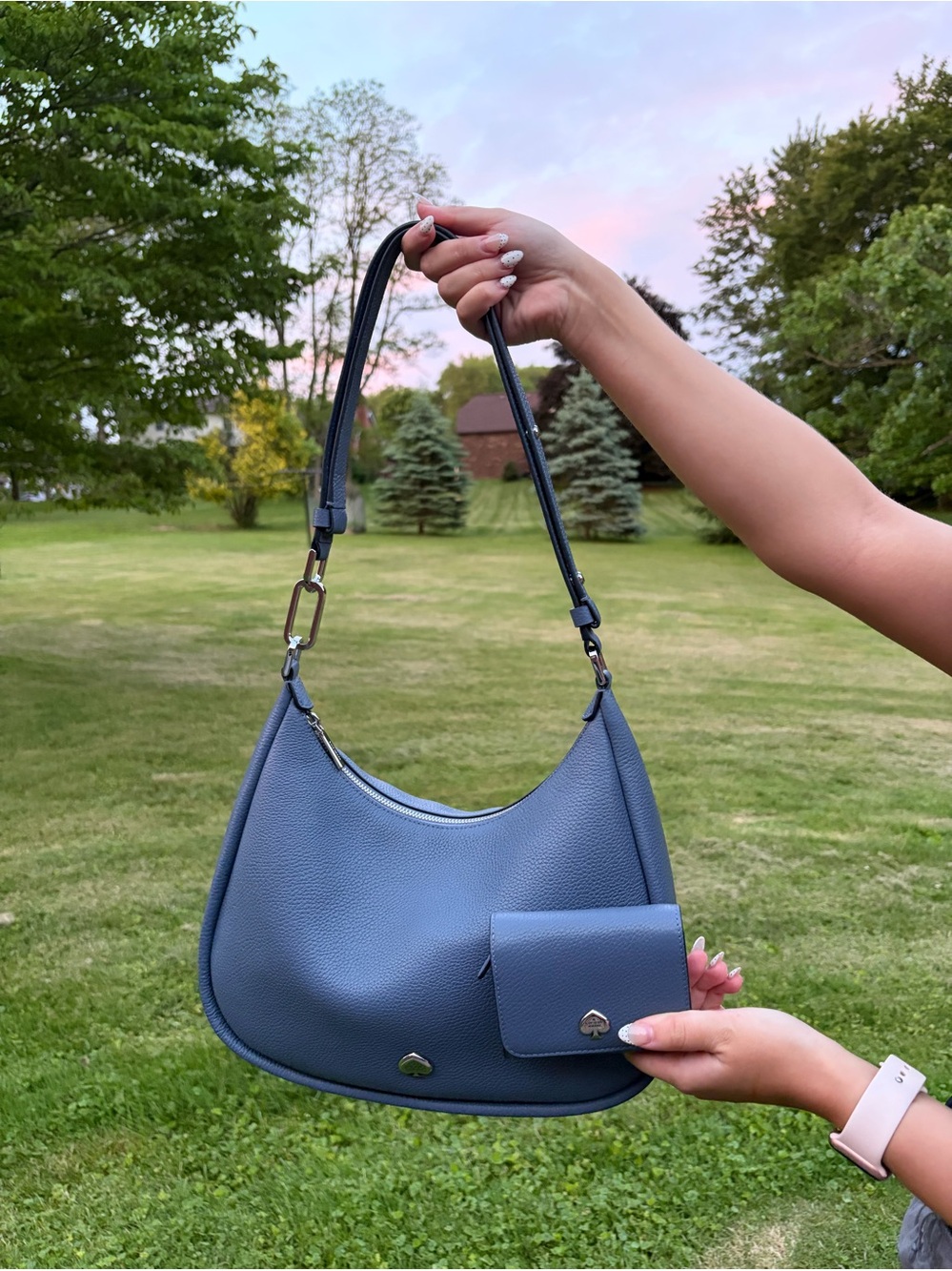 NWT kate spade Kayla shoulder/crossbody bag, wallet, & dustbag.